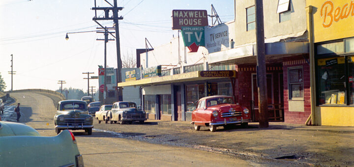 1950's photo of Capitol Highway