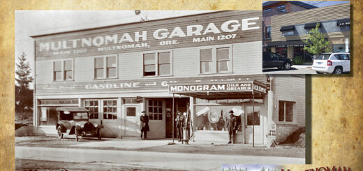 Then & now, garage now wine store